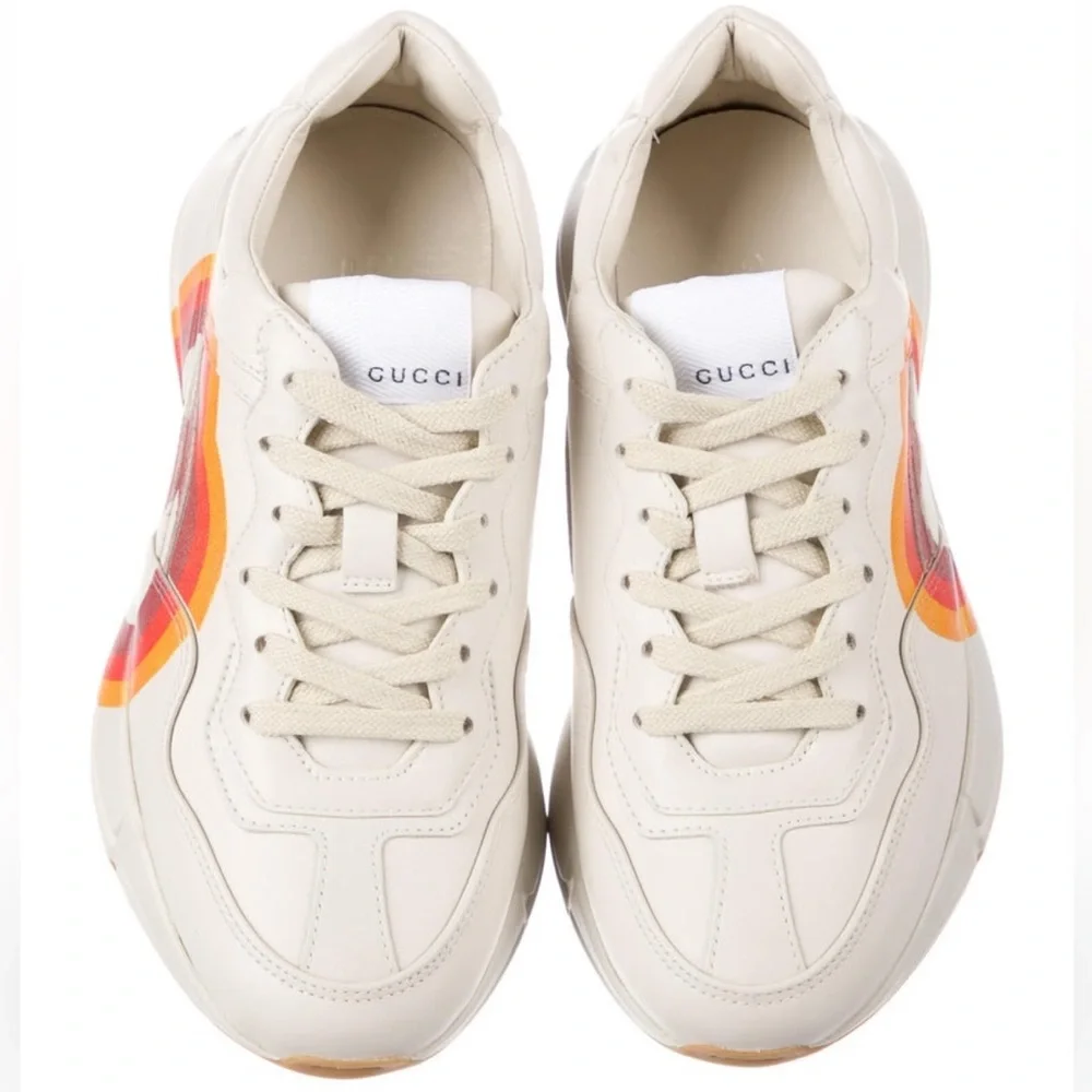Gucci Leather Sneakers - Picture 2 of 5